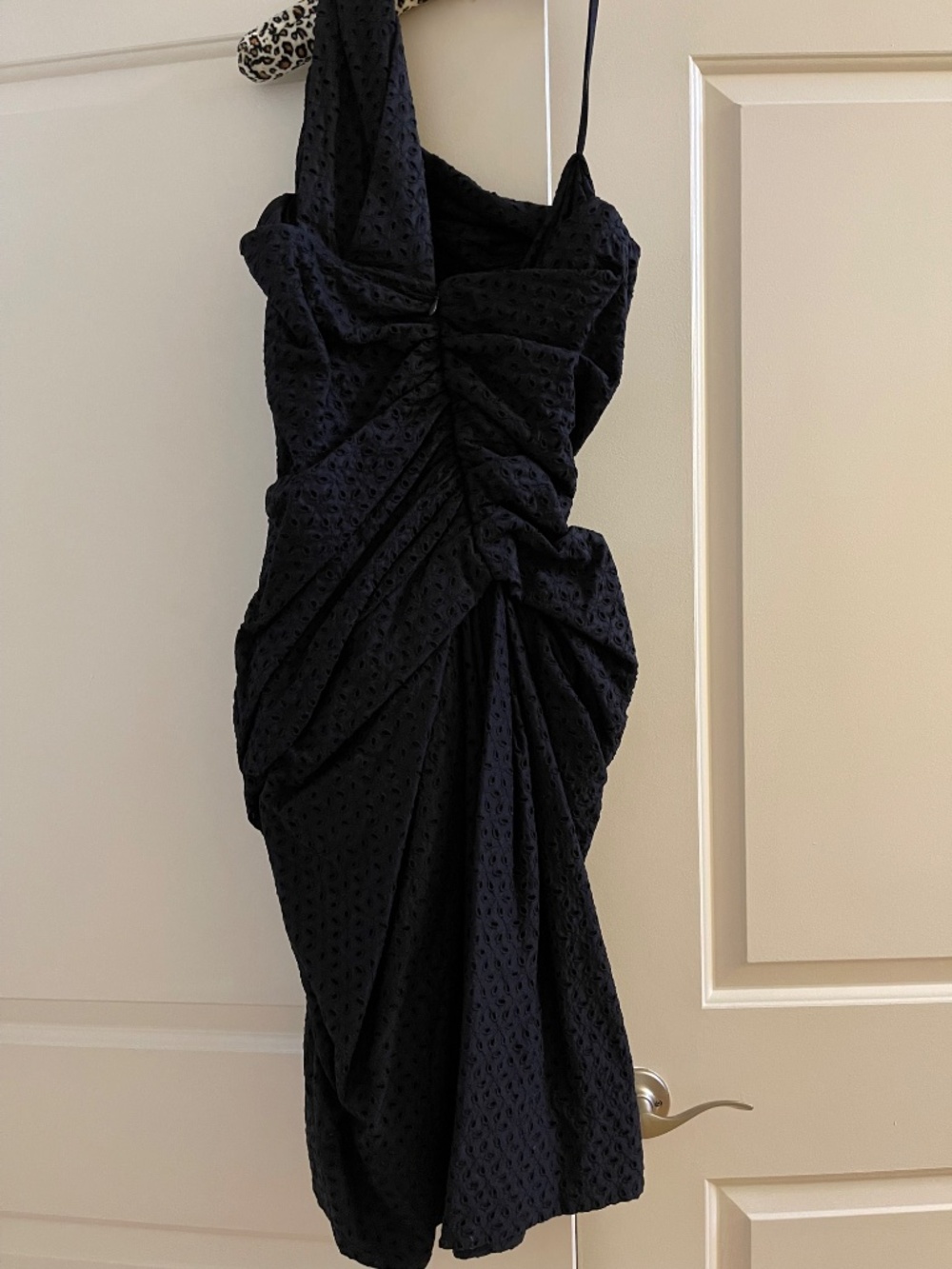 All Saints Spitalfields Dress, NEVER WORN, Broiderie Anglaise One Shoulder, US 6 - Picture 3 of 14